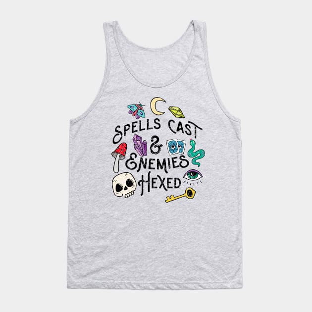 Spells Cast & Enemies Hexed Tank Top by Sunshine&Revolt